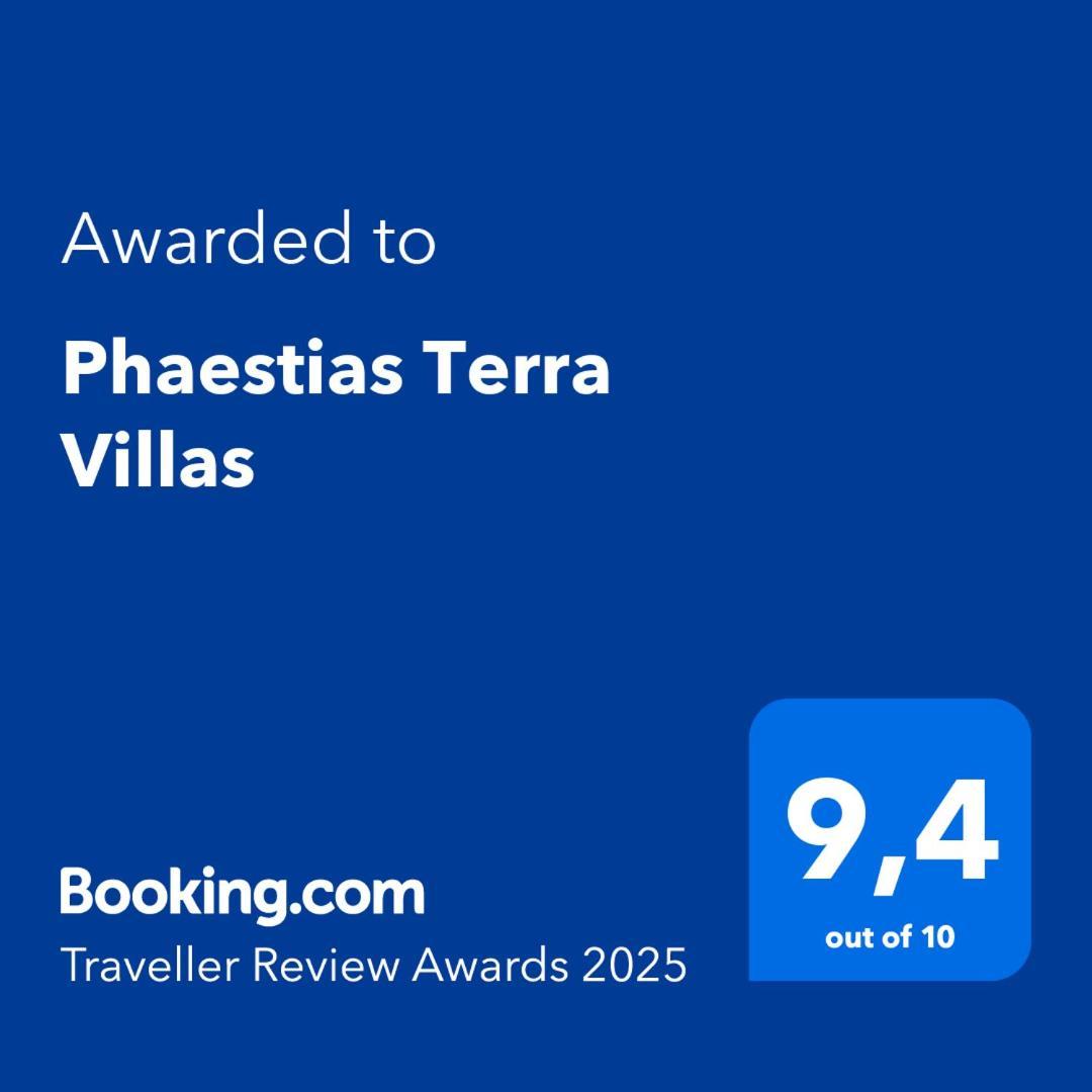 Phaestias Terra Villas Kalamaki  Ngoại thất bức ảnh